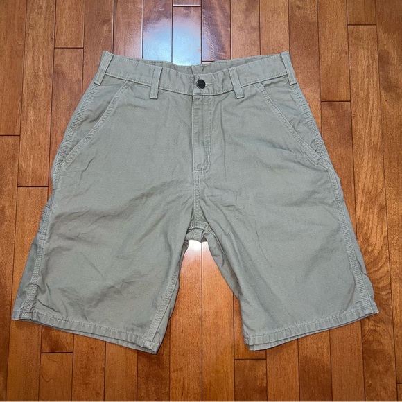 Carhartt Khaki Shorts Men’s 30 - Picture 2 of 4
